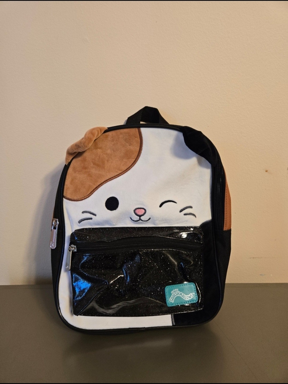 Squishmallows Cam the Cat 11" Mini Backpack